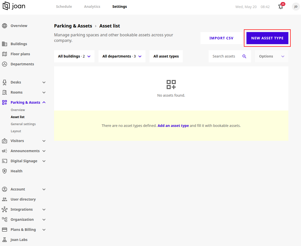Create asset