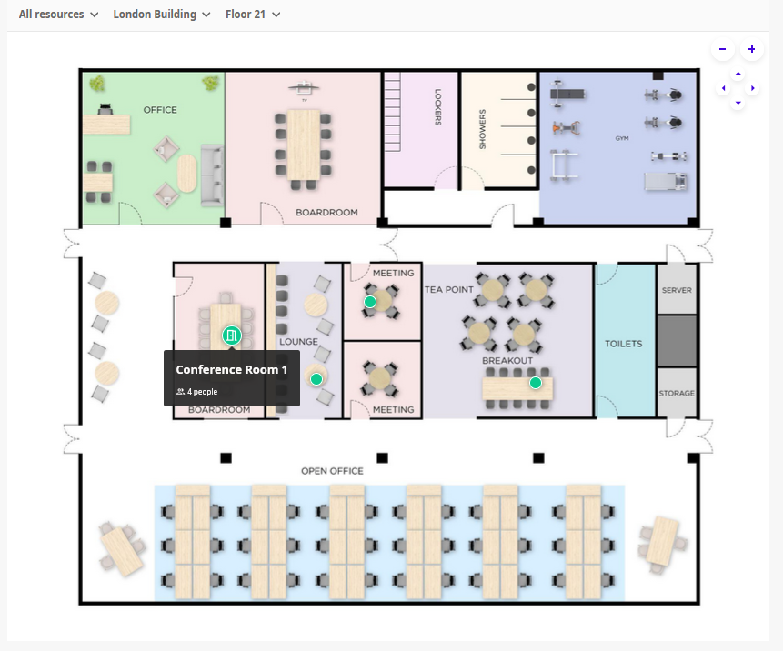 Floor plan bookin