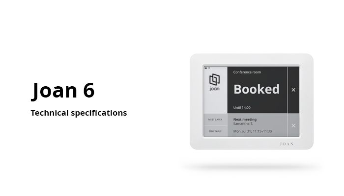 Joan 6 technical specifications new logo
