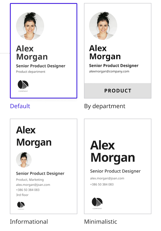 Joan ePaper Badge - Employee Templates