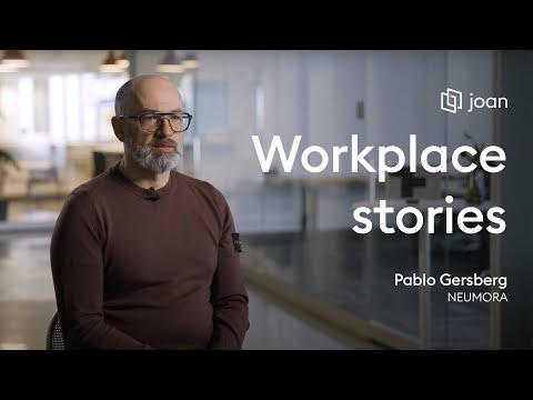 Joan featuring Pablo Gersberg from Neumora in a series of Workplace Stories