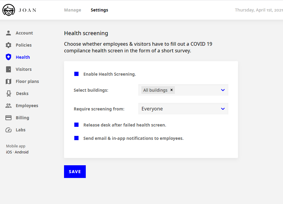 Health Screening