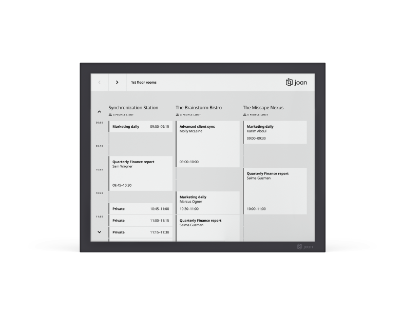 Joan 13 Pro large-format scheduler