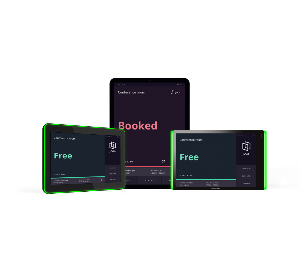 Joan running on standard tablets