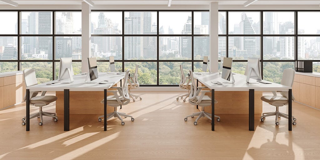 real estate agent office layout 