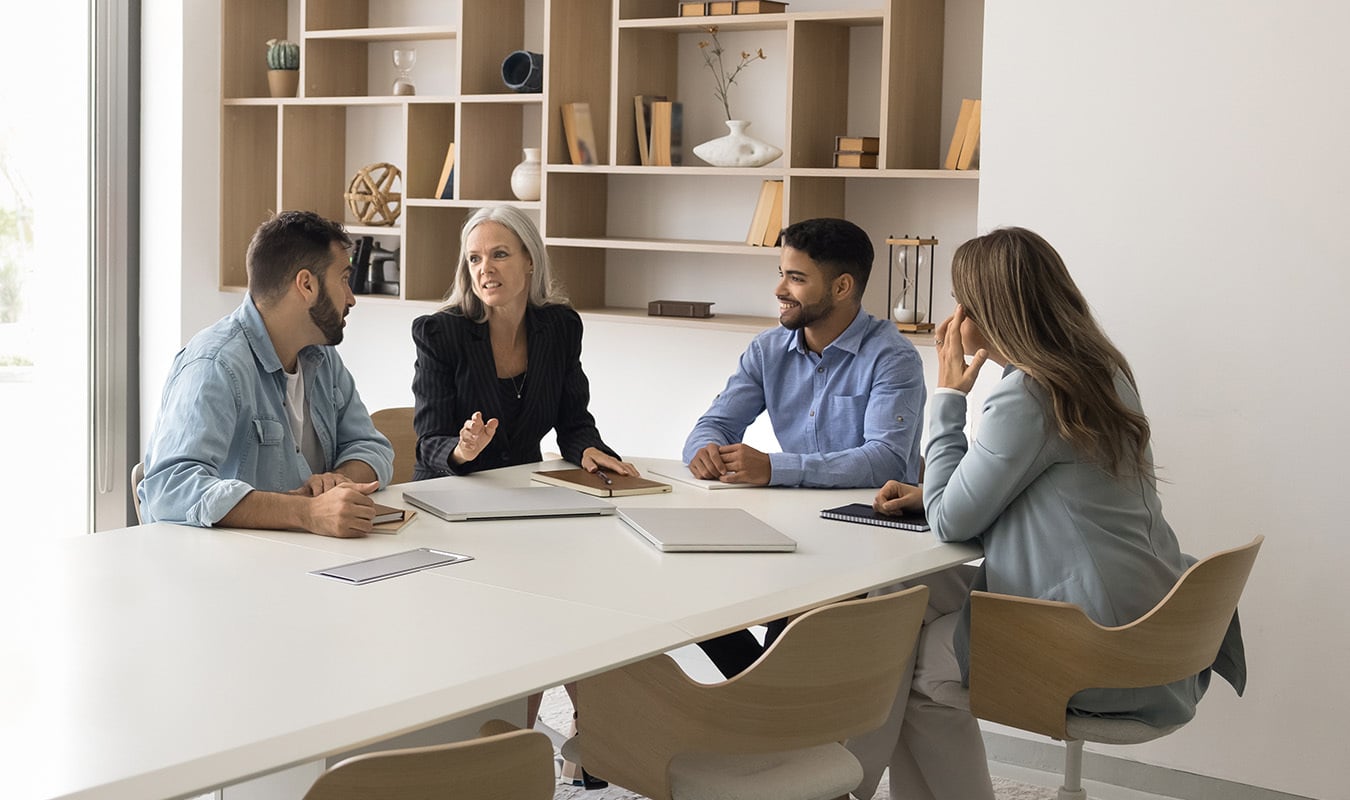 real estate agent office layout 