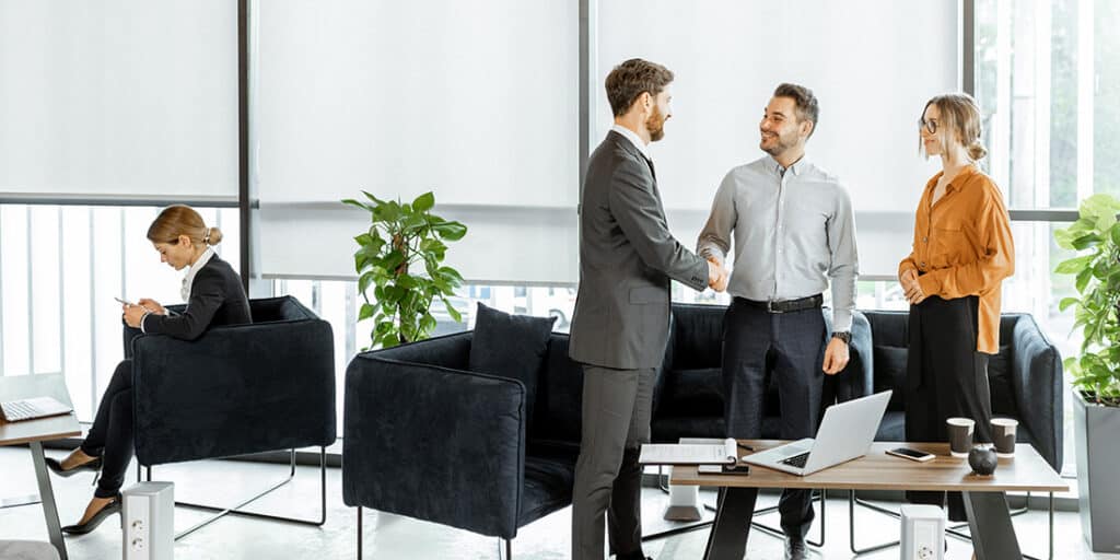 real estate office setup