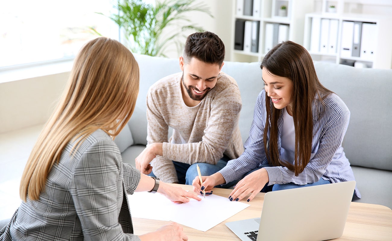 real estate office setup