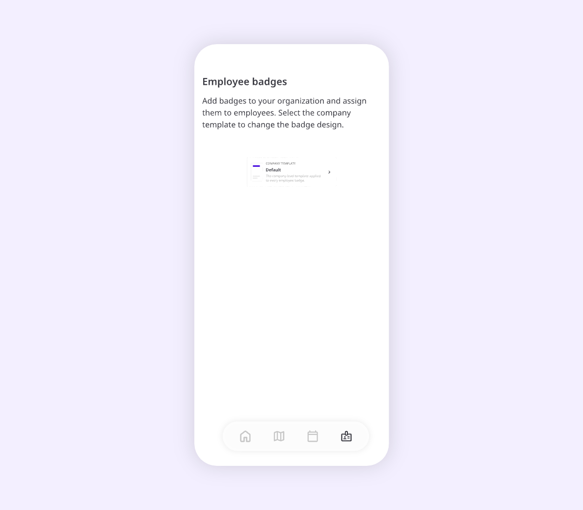 Joan Badge Employee Landing Animation Template