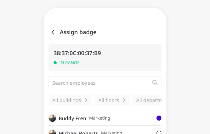 Joan Badge Employee Landing One System V2